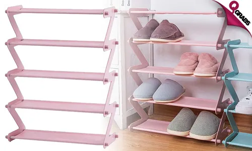Z-Shaped Storage Rack!